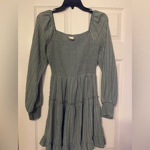 Sage green dress, worn twice.